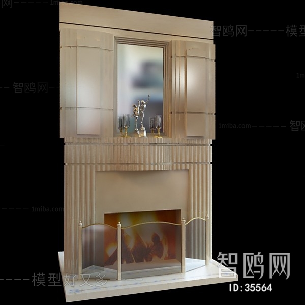 European Style Fireplace