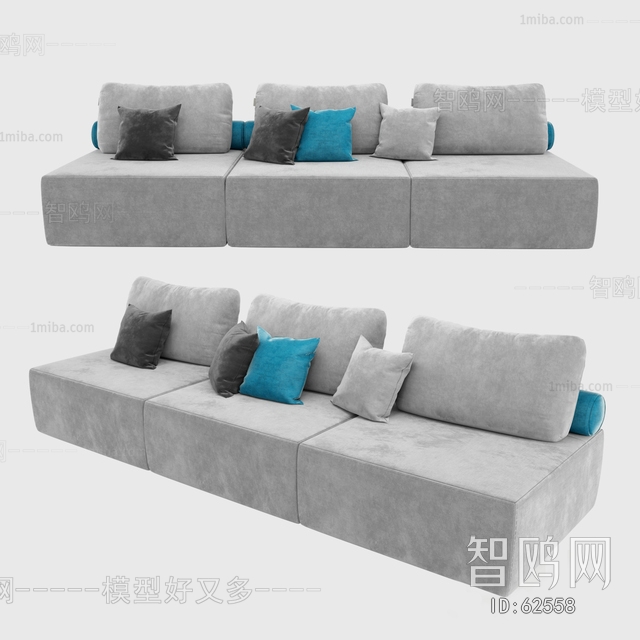 Modern Three-seat Sofa