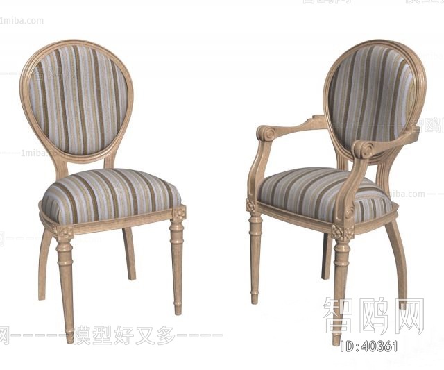 European Style Single Chair