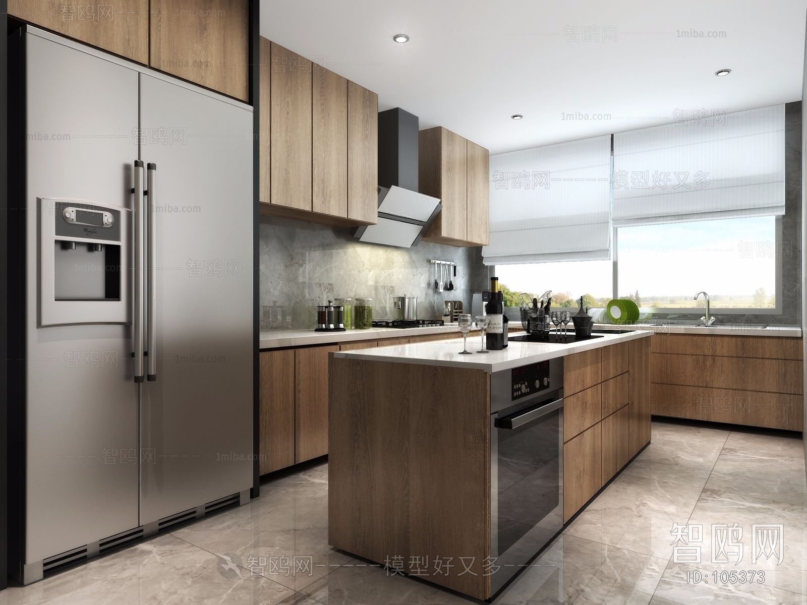 Modern The Kitchen