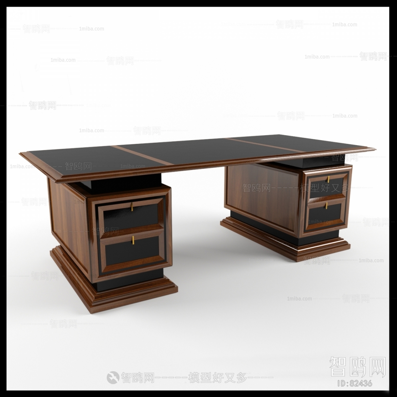 European Style Manager's Desk