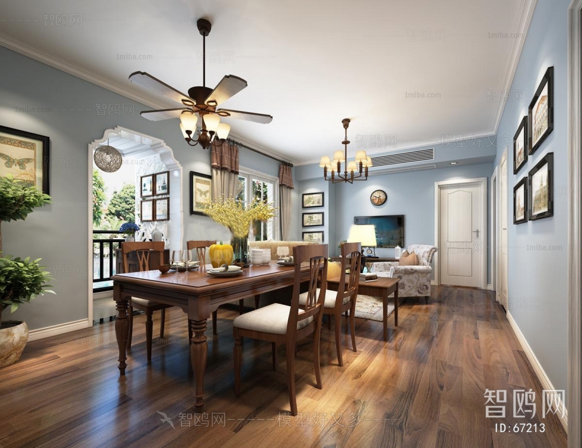 American Style Dining Room