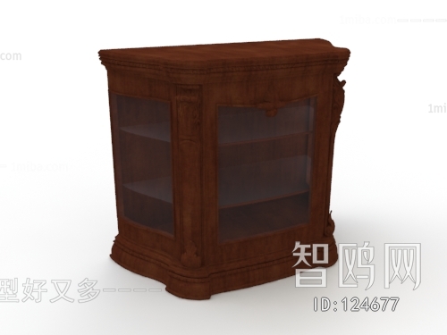 European Style Wine Cabinet