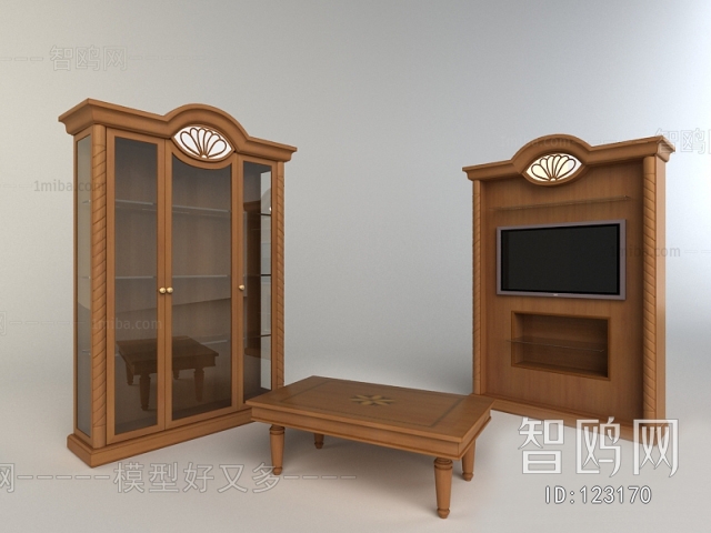 European Style Wine Cabinet