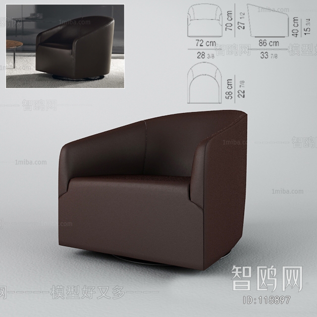 Modern Single Sofa