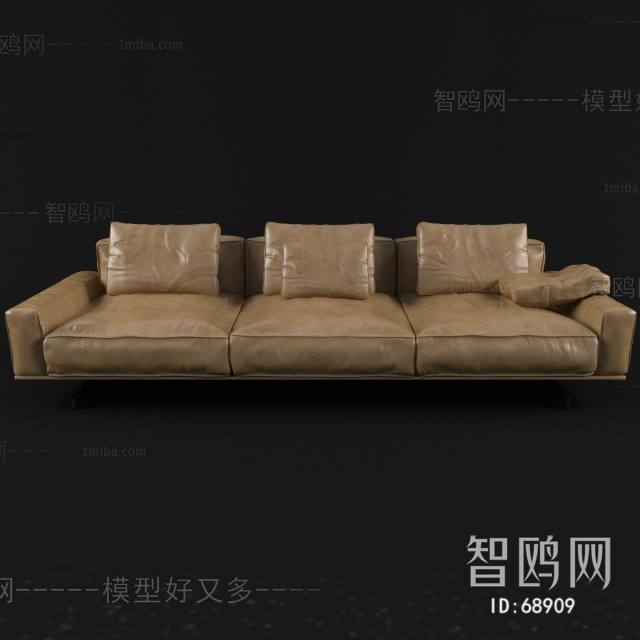 Modern Three-seat Sofa