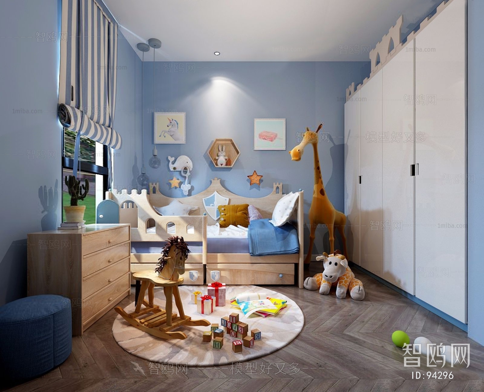 Nordic Style Children's Room