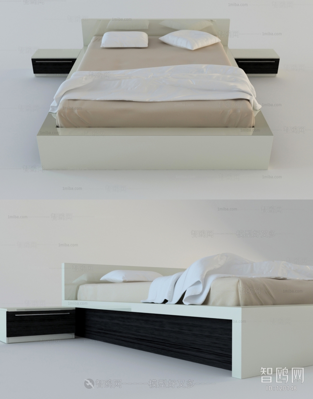 Modern Double Bed