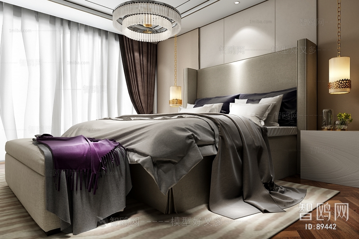 Post Modern Style Bedroom