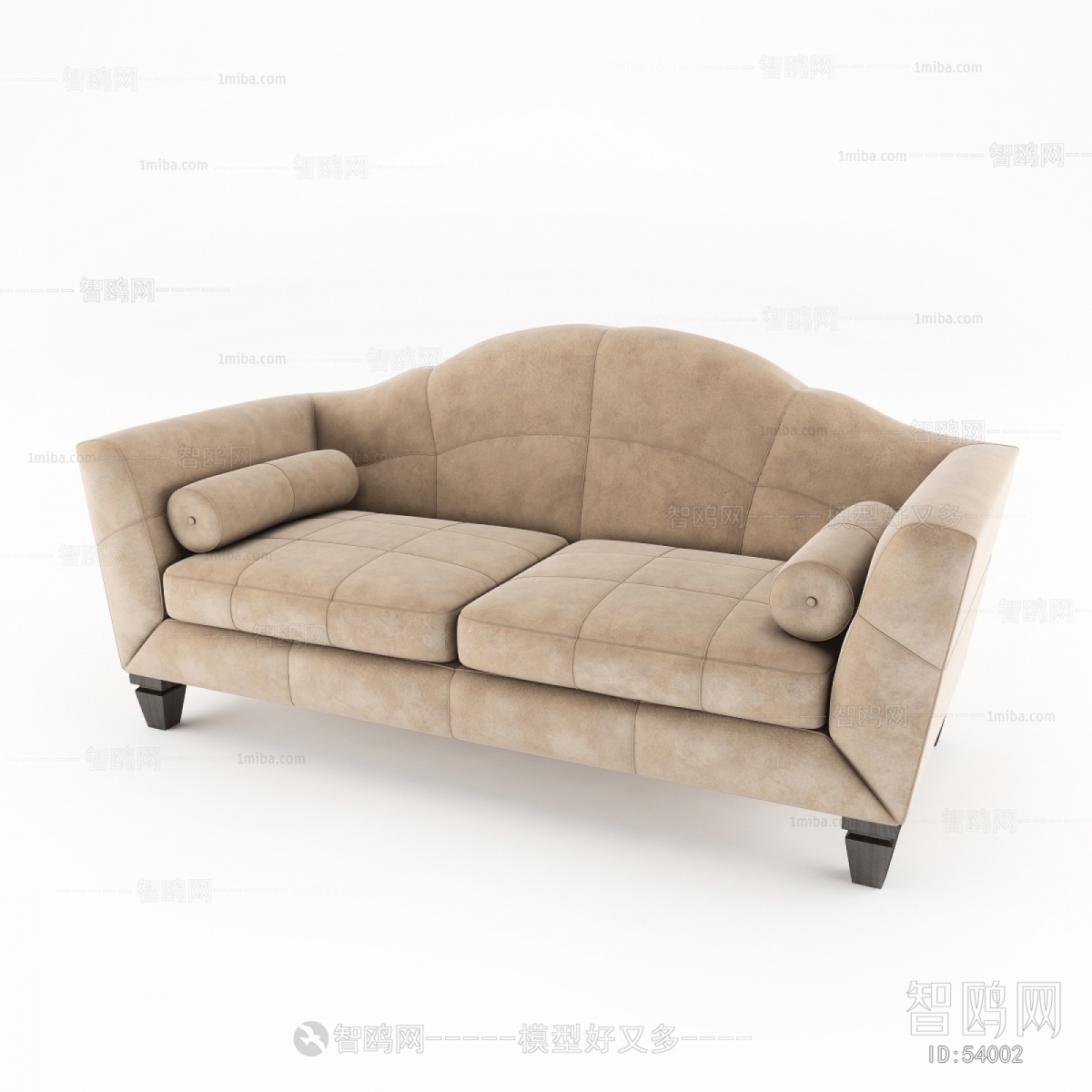 Simple European Style A Sofa For Two