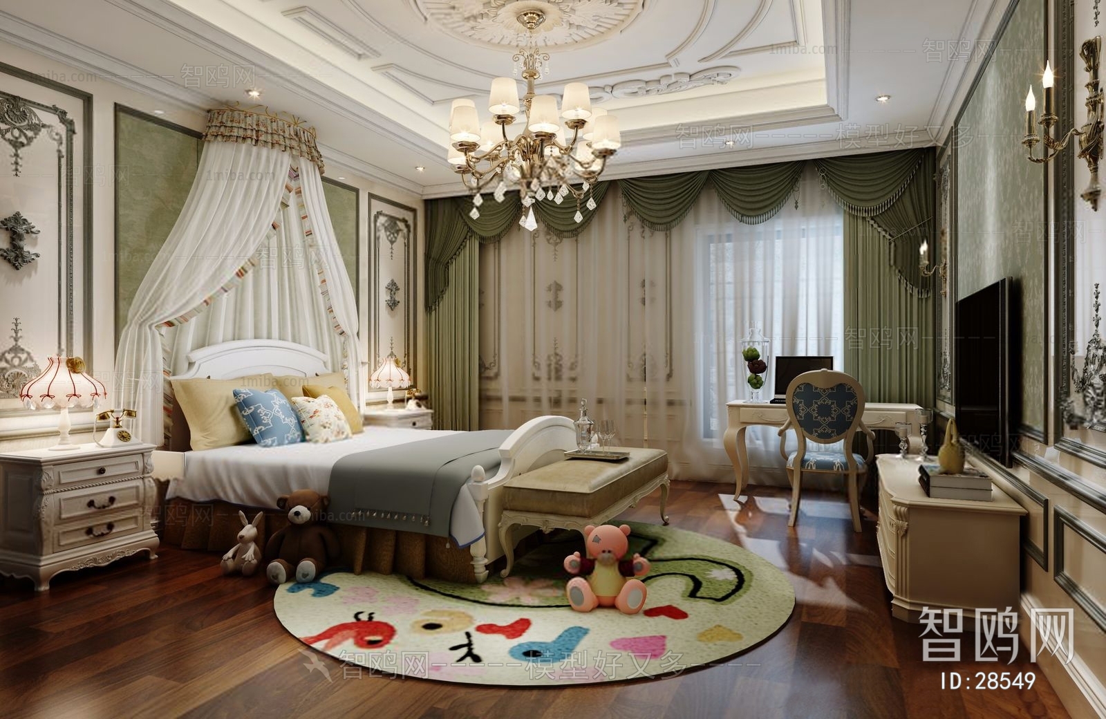 European Style Children's Room