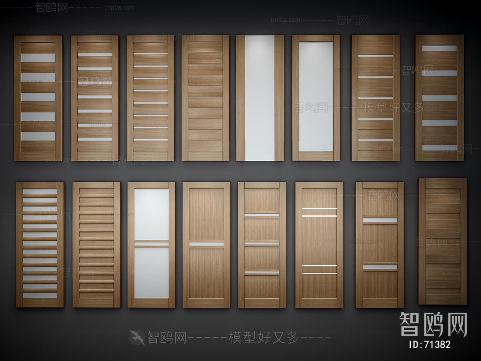 Modern Japanese Style Door