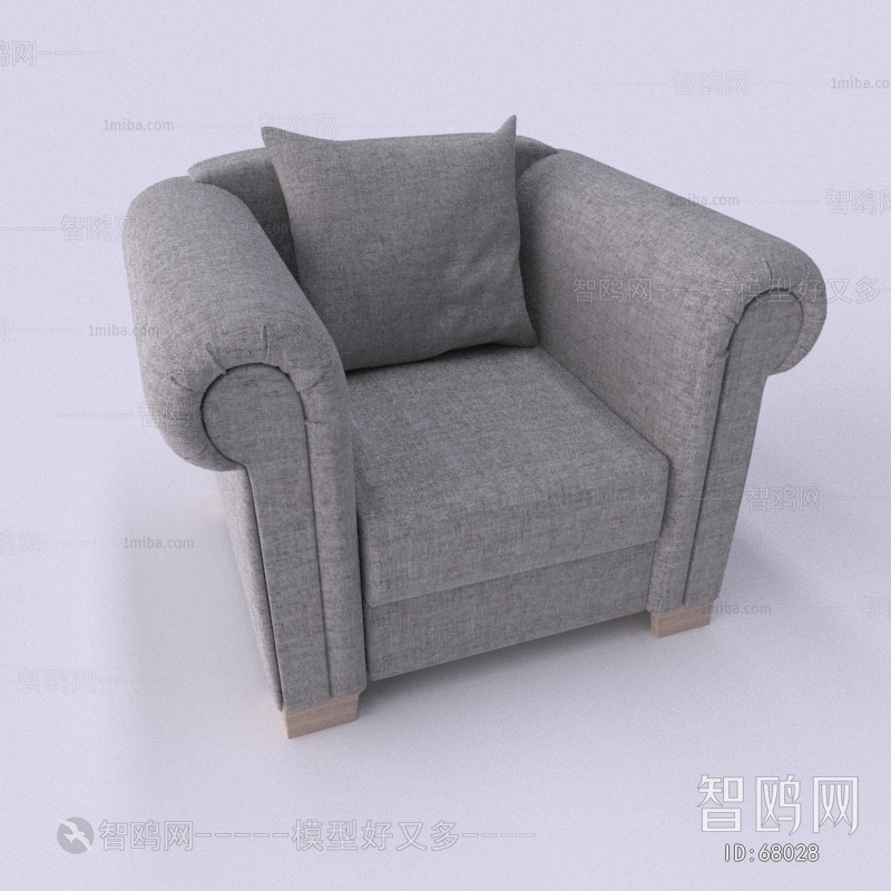 European Style Single Sofa