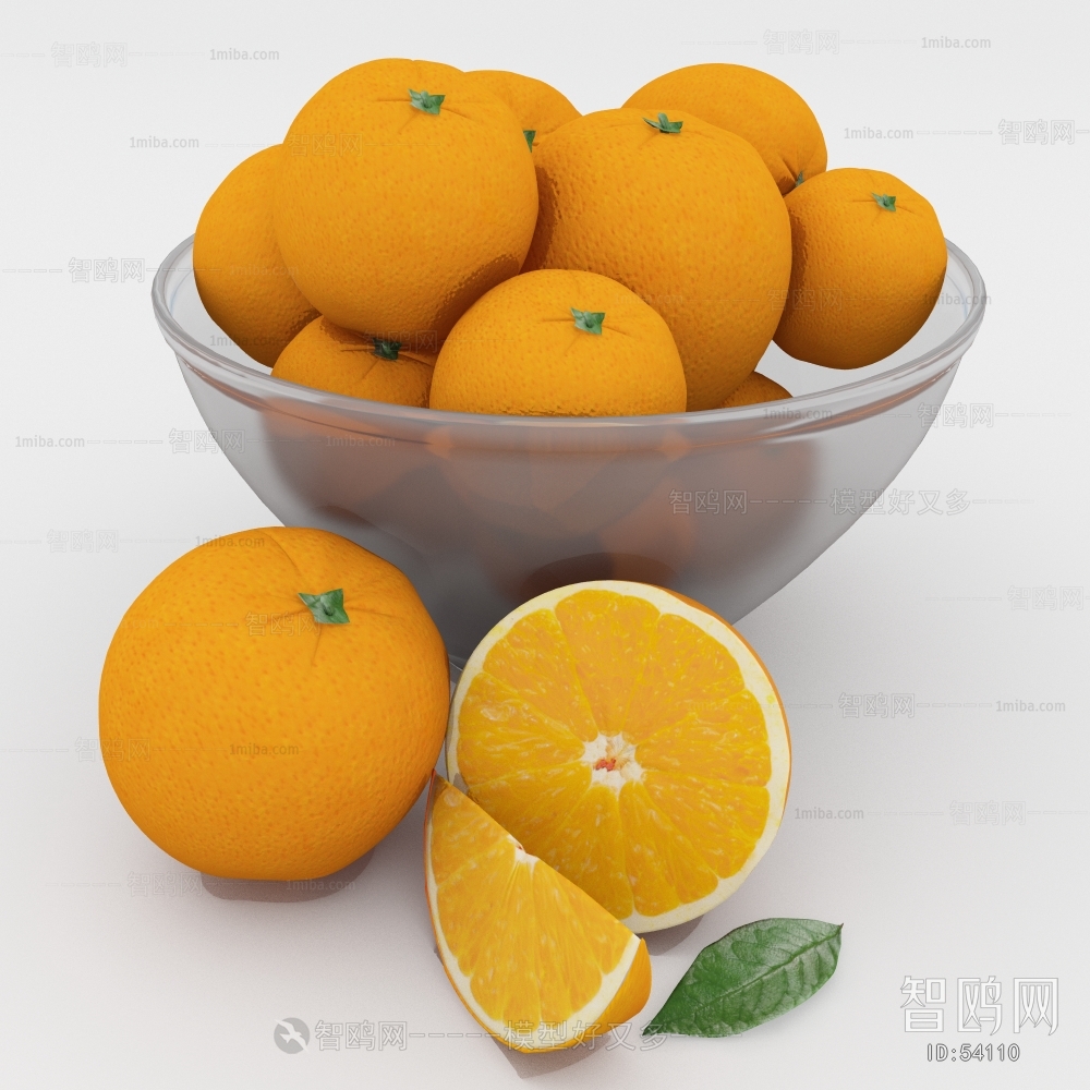 现代橘子水果