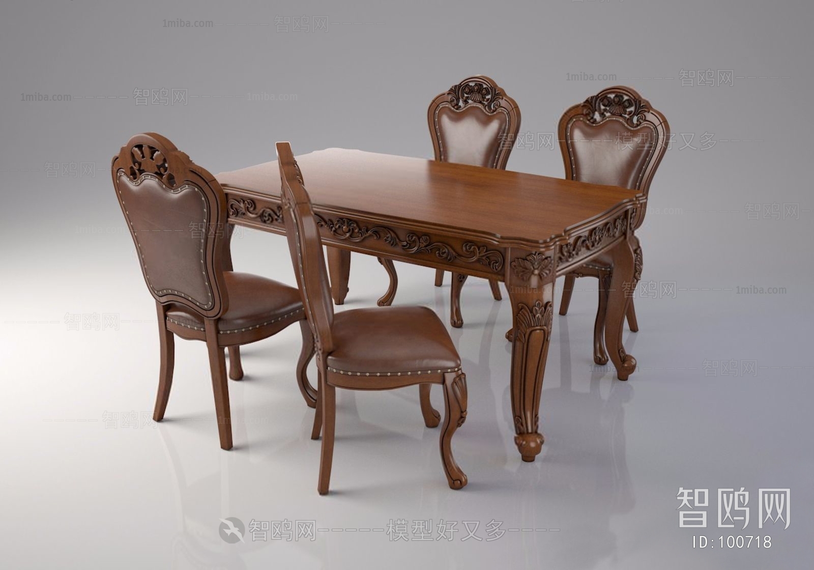 American Style Dining Table And Chairs