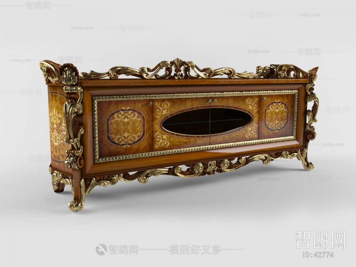 French Style TV Cabinet
