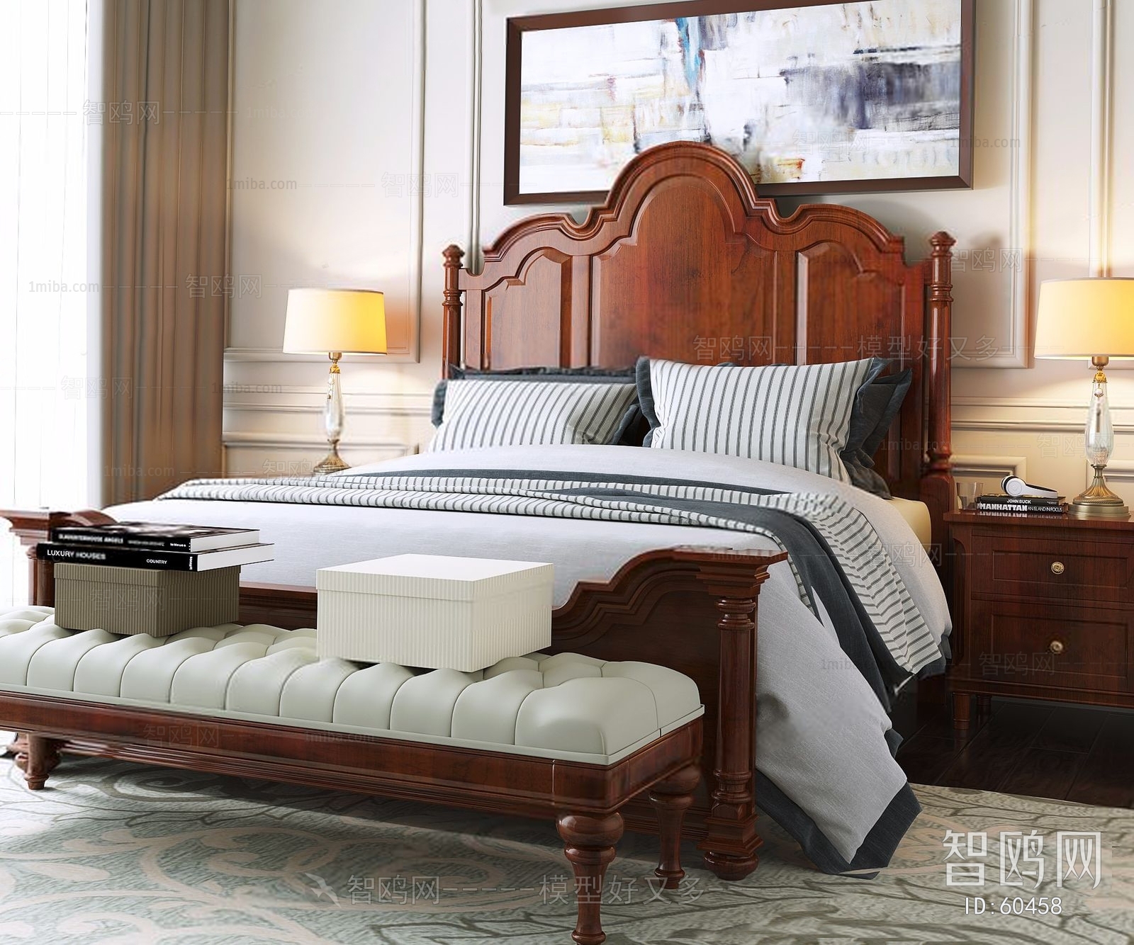 American Style Double Bed