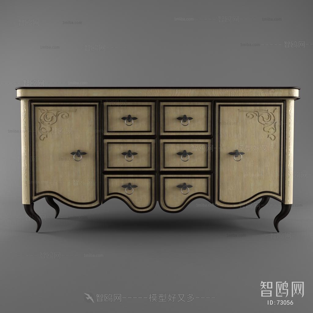 New Classical Style Side Cabinet/Entrance Cabinet