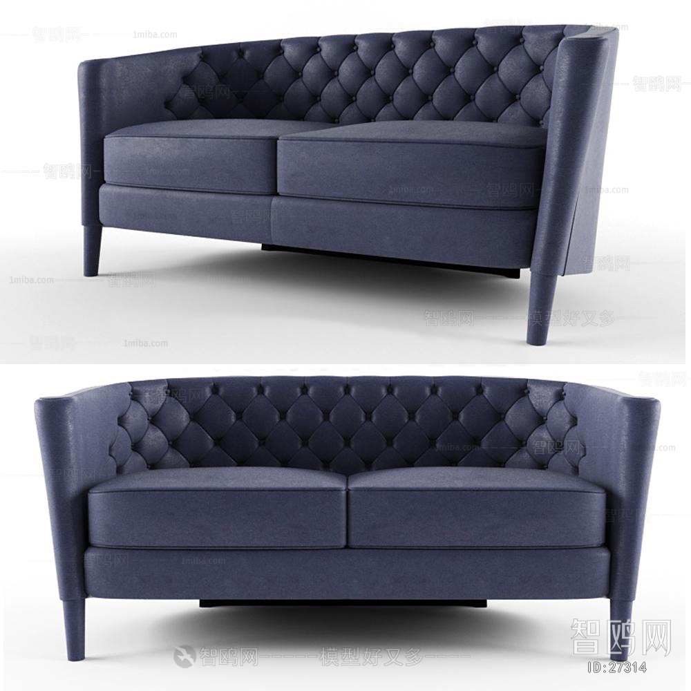 Post Modern Style A Sofa For Two