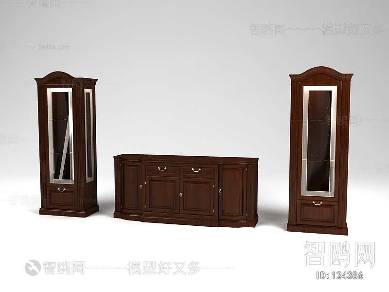 European Style Side Cabinet/Entrance Cabinet