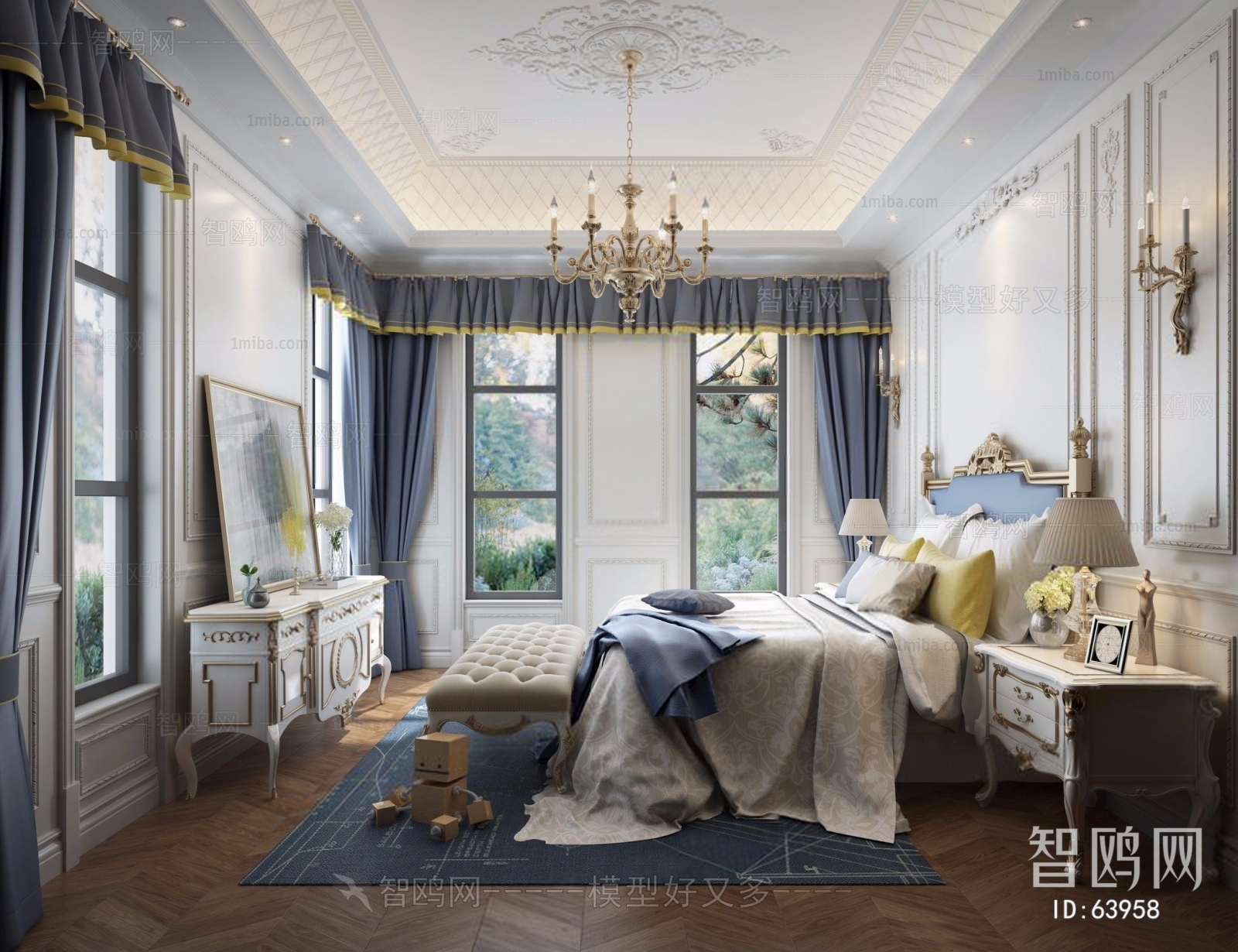 French Style Bedroom