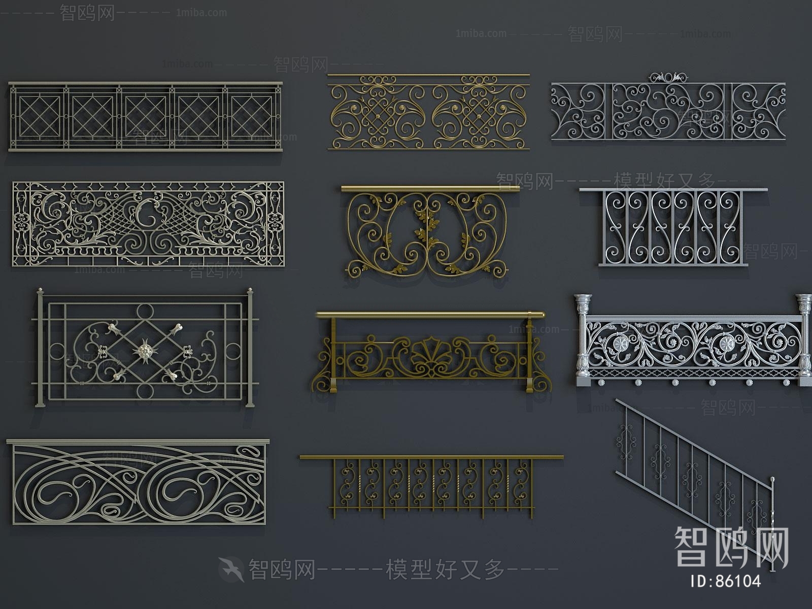 European Style Stair Balustrade/elevator