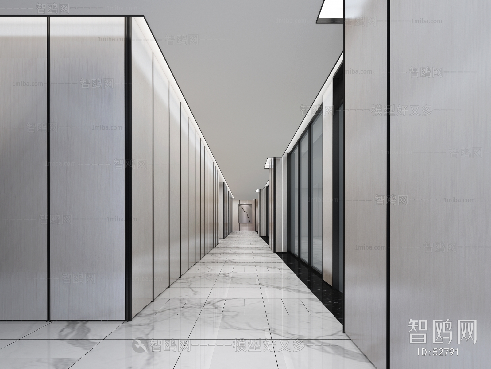 Modern Corridor/elevator Hall