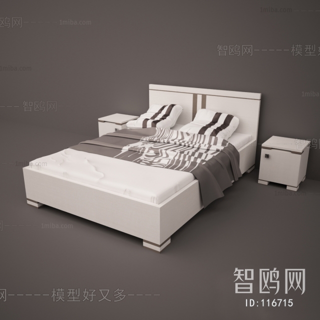 Modern Double Bed