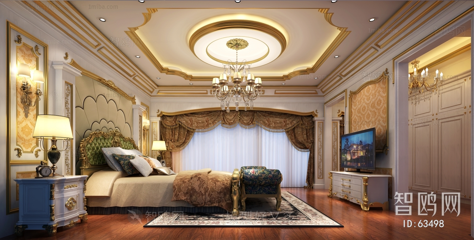 European Style Bedroom