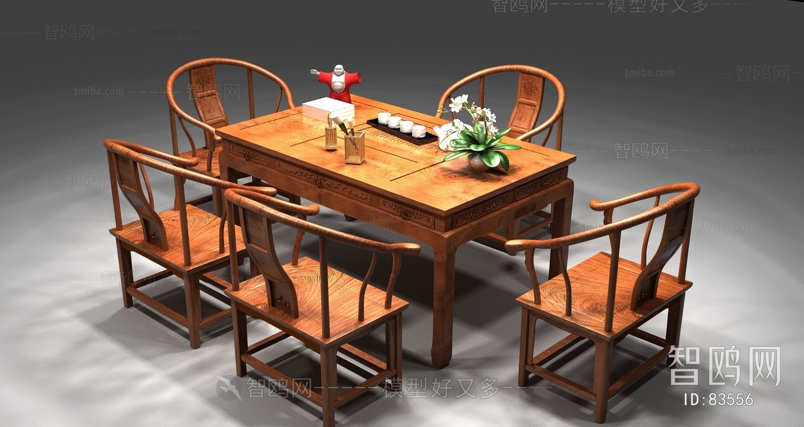 Chinese Style Tea Tables And Chairs