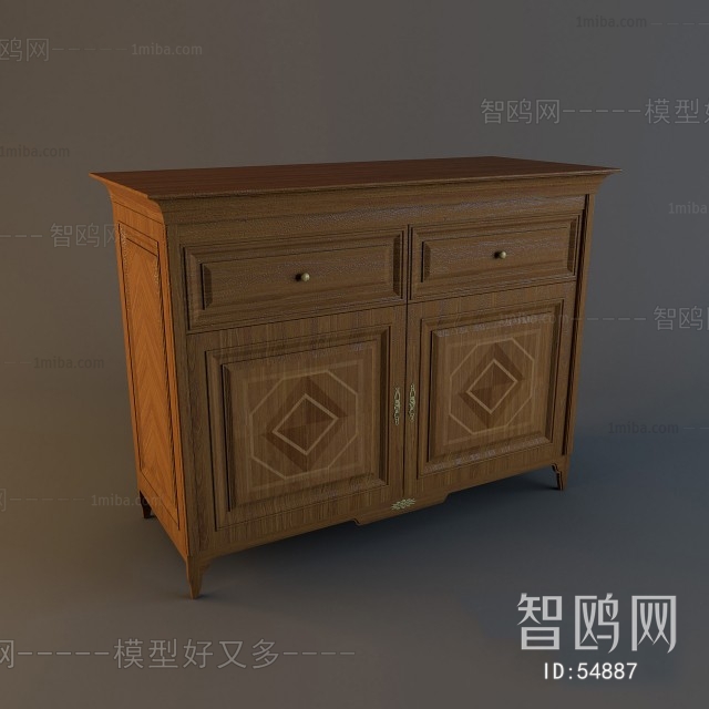 American Style Side Cabinet/Entrance Cabinet