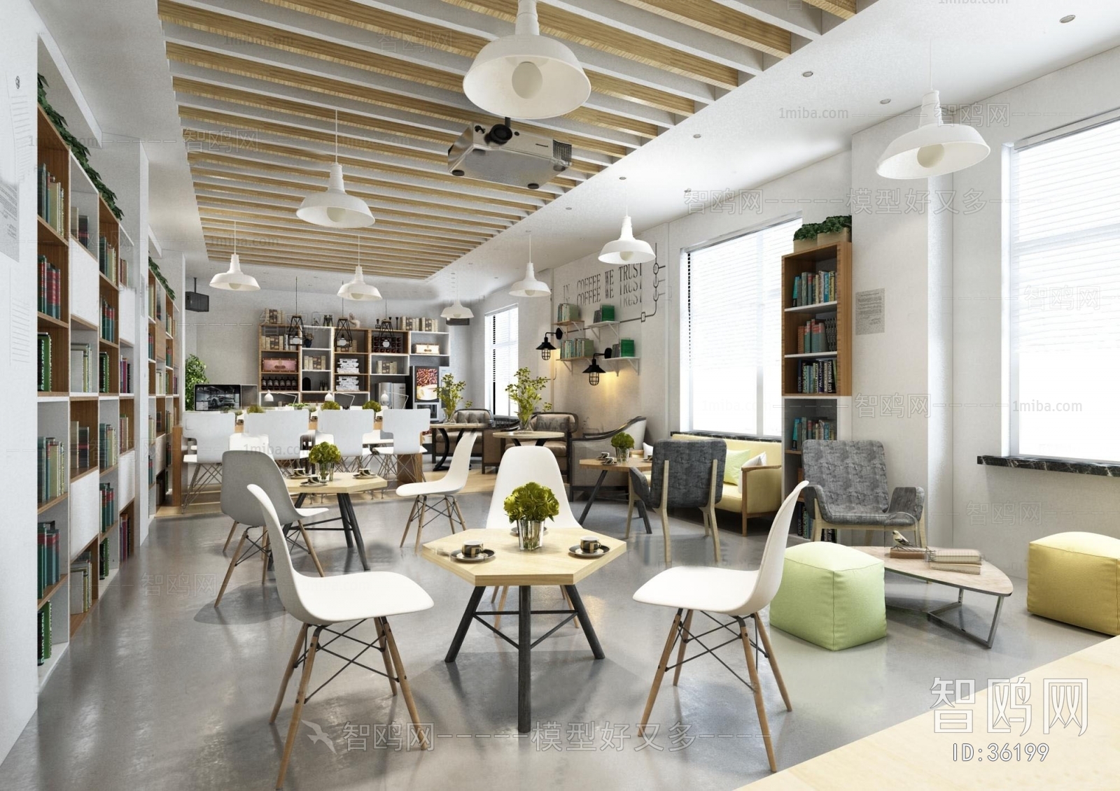 Modern Nordic Style Commercial Space