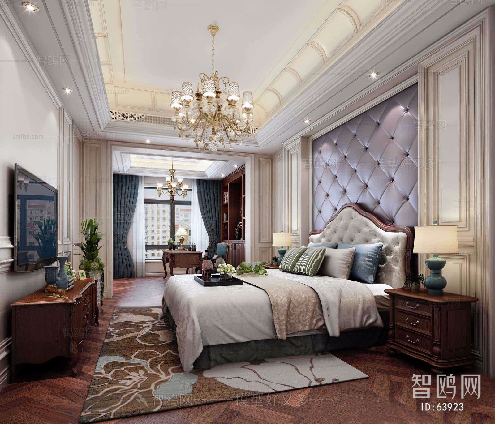 European Style Bedroom