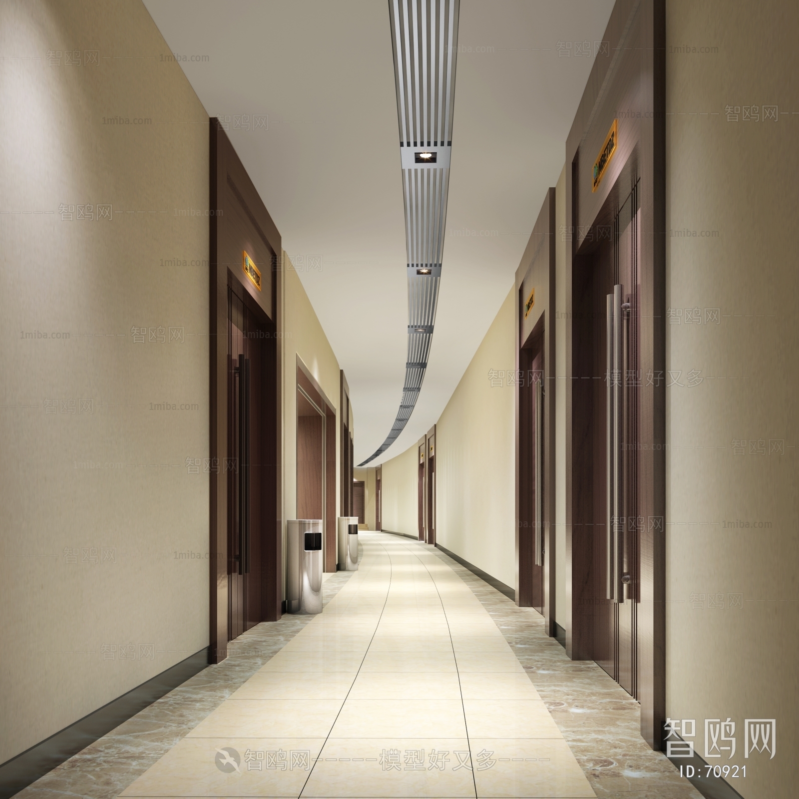 Modern Corridor/elevator Hall