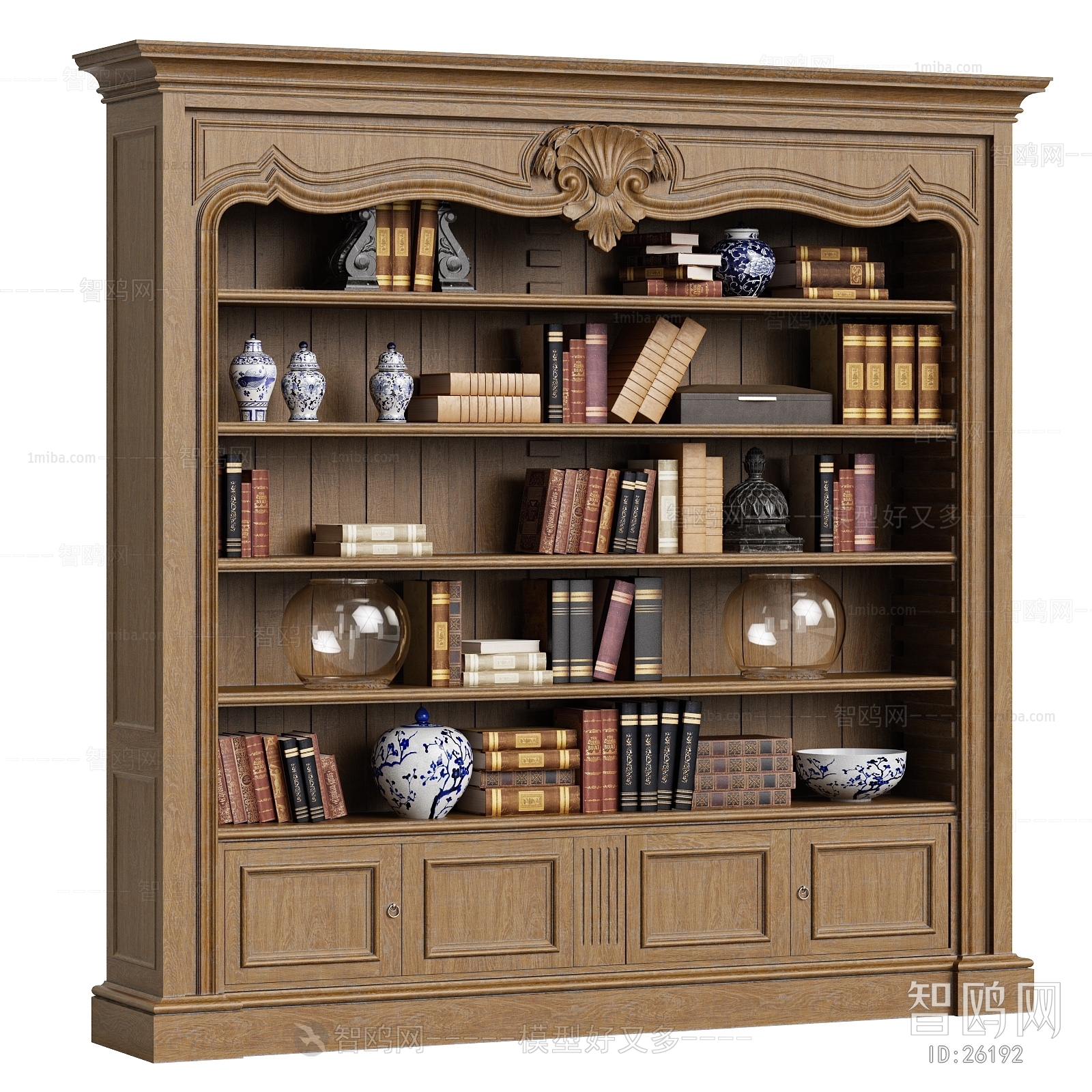 European Style Bookcase