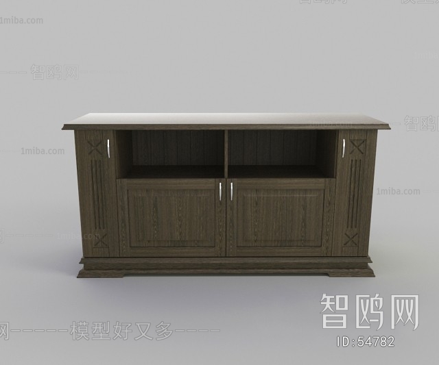 Simple European Style Side Cabinet/Entrance Cabinet