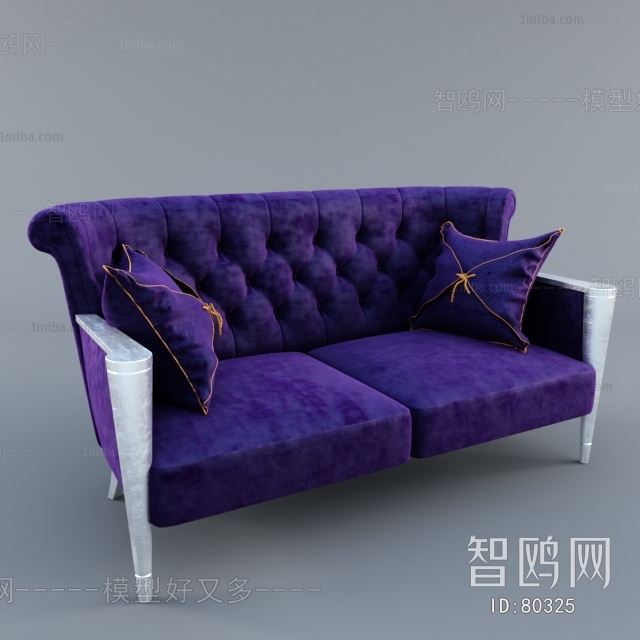 Simple European Style A Sofa For Two