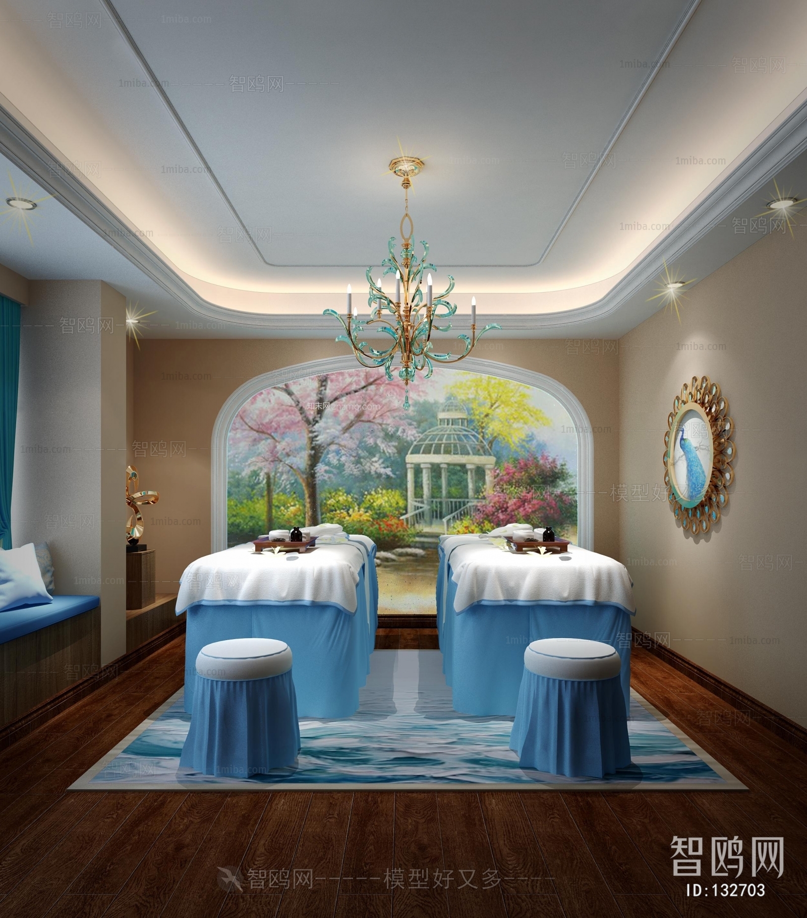 Simple European Style SPA Beauty