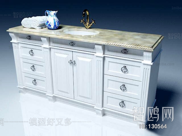 European Style Bathroom Cabinet