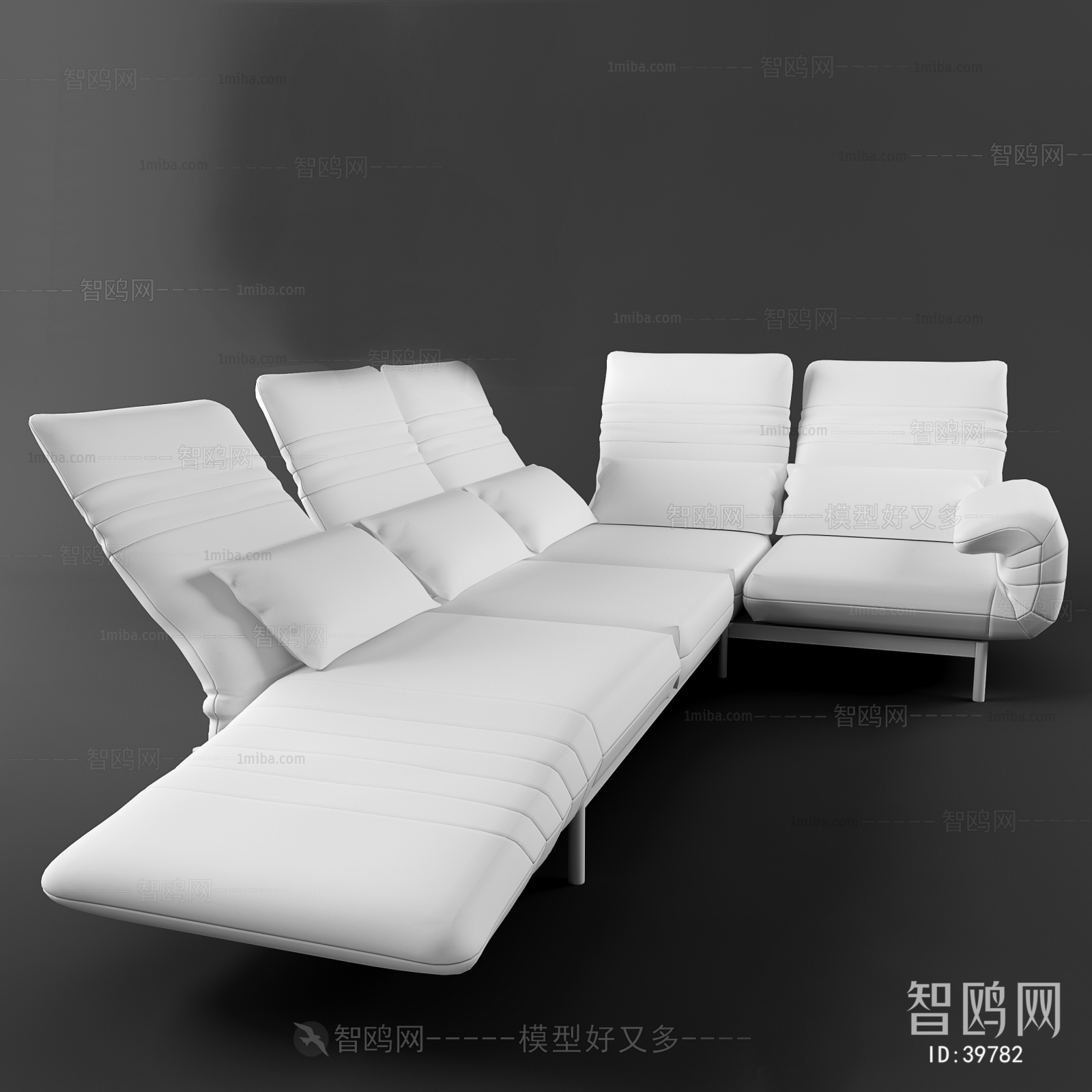 Modern Multi Person Sofa