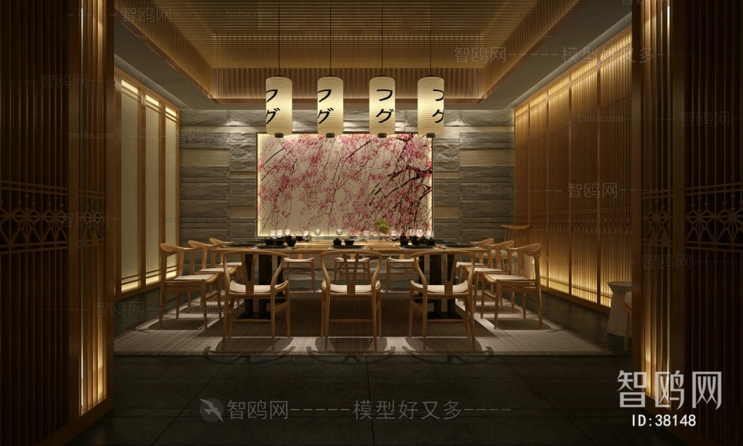 Japanese Style Restaurant Box