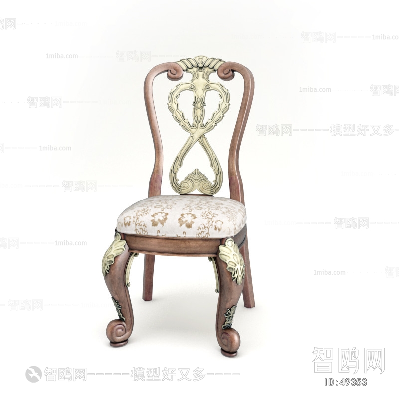 European Style Classical Style Single Chair