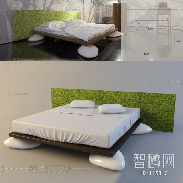 Modern Double Bed