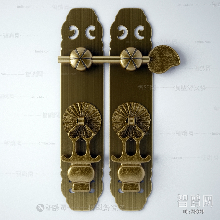 New Chinese Style Door Handle