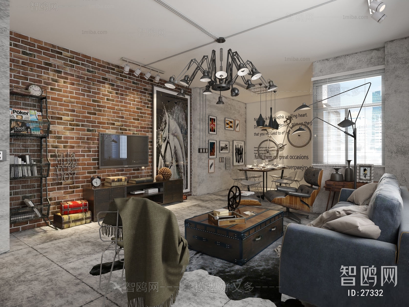 Industrial Style A Living Room