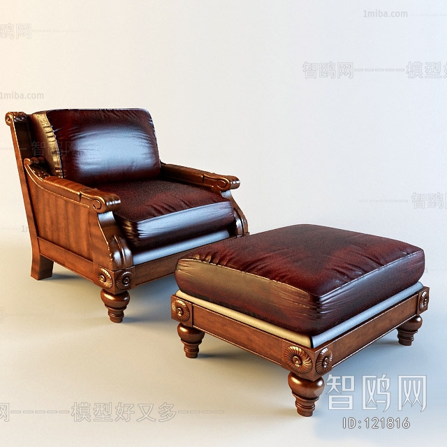 European Style Single Sofa