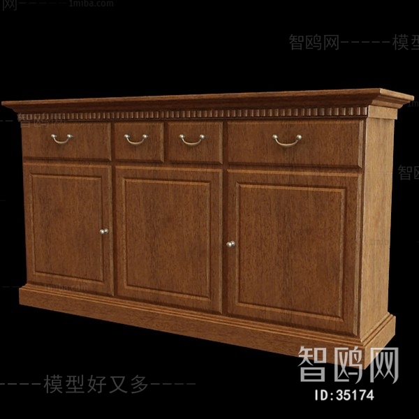 European Style Side Cabinet/Entrance Cabinet