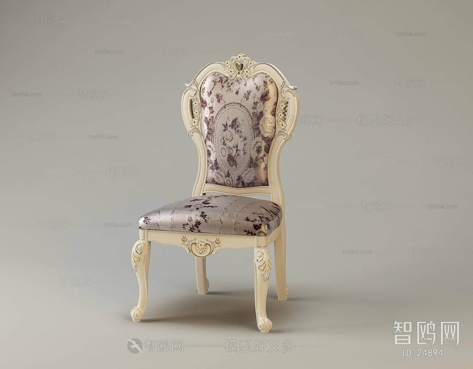 European Style French Style Single Chair