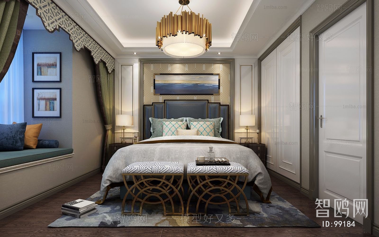 New Classical Style Bedroom