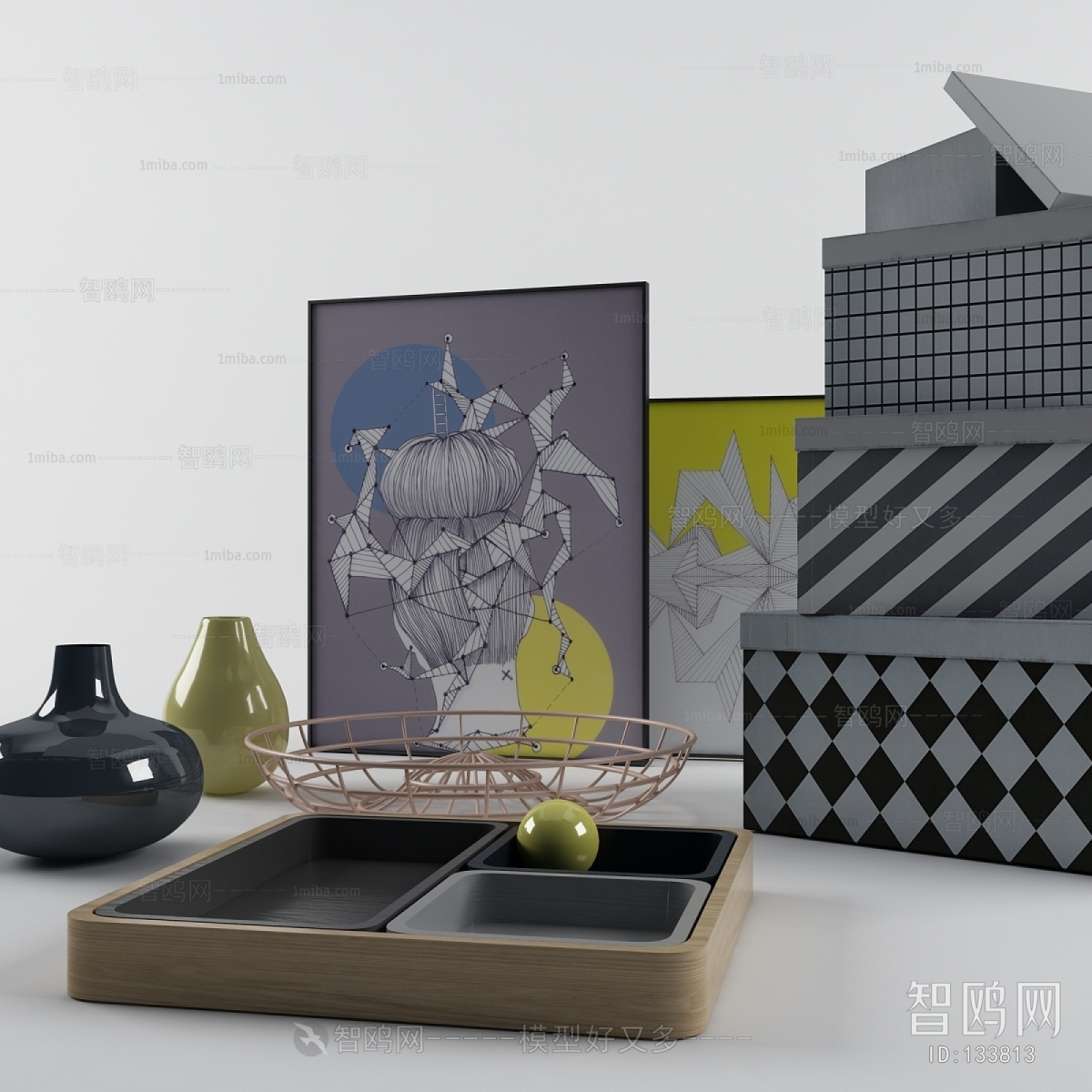 Modern Decorative Set